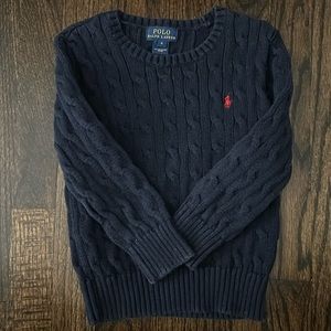 Boys Polo Ralph Lauren Cable Knit Sweater